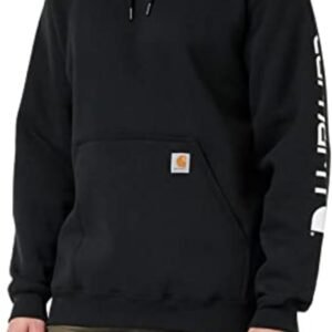 Carhartt Men's Loose Fit Midweight Logo Sleeve Graphic Sweatshirt