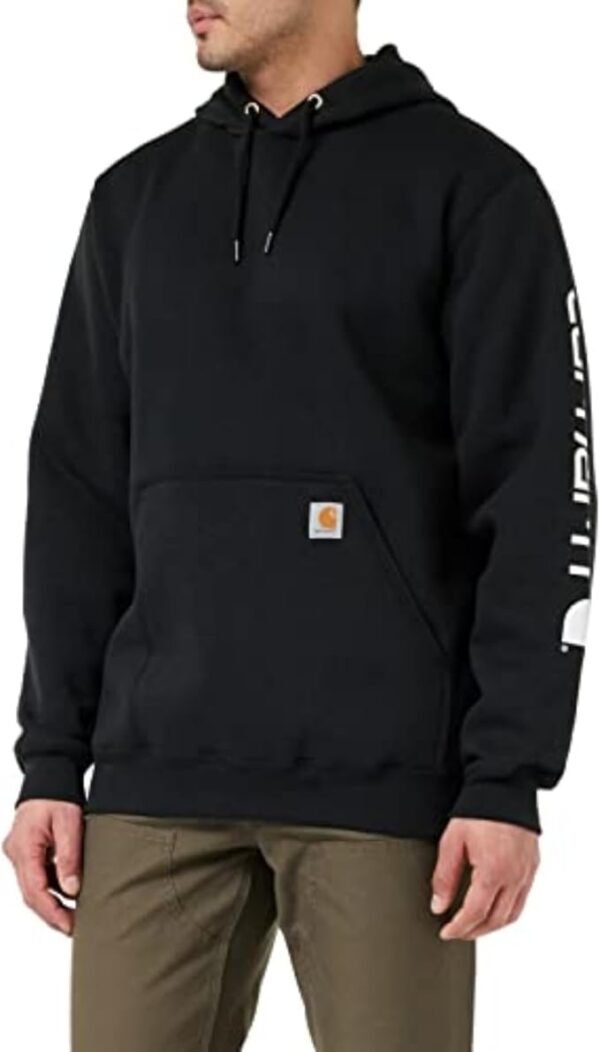 Carhartt Men's Loose Fit Midweight Logo Sleeve Graphic Sweatshirt