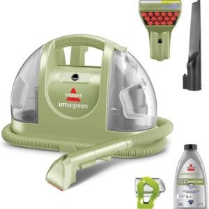 BISSELL Little Green Multi-Purpose Portable Carpet and Upholstery Cleaner, Car and Auto Detailer