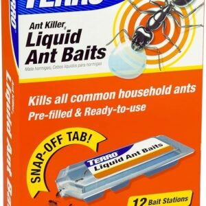 TERRO T300B Liquid Ant Killer, 12 Bait Stations