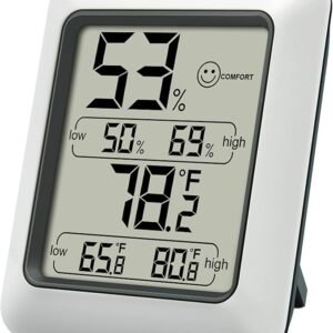 ThermoPro TP50 Digital Hygrometer Indoor Thermometer Room Thermometer and Humidity Gauge with Temperature Monitor